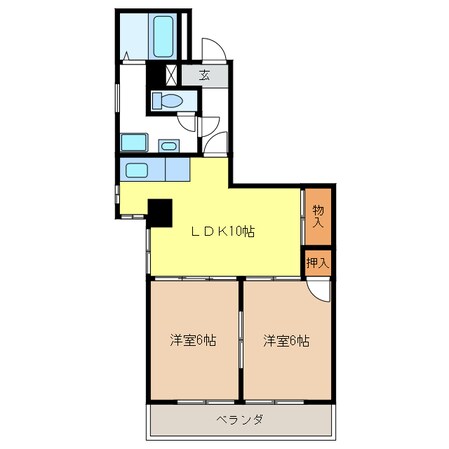 ＧＫＴ759の物件間取画像